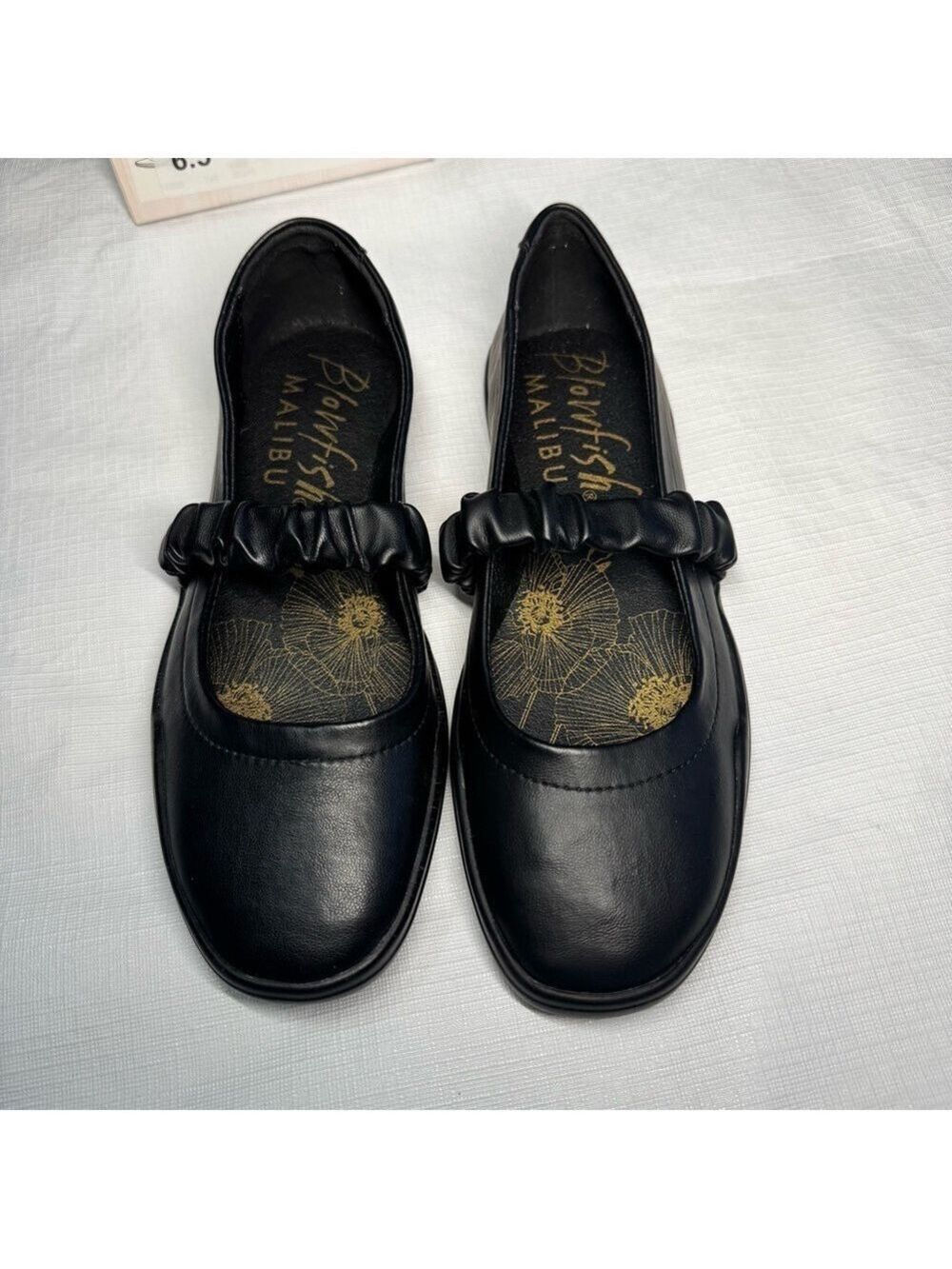 Blowfish Black Slip-On Flats Classic Maryjane